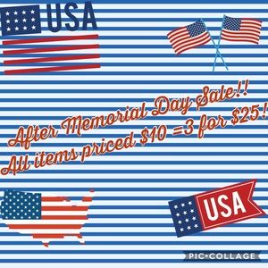 Bundle any 3 items at $10 for $25